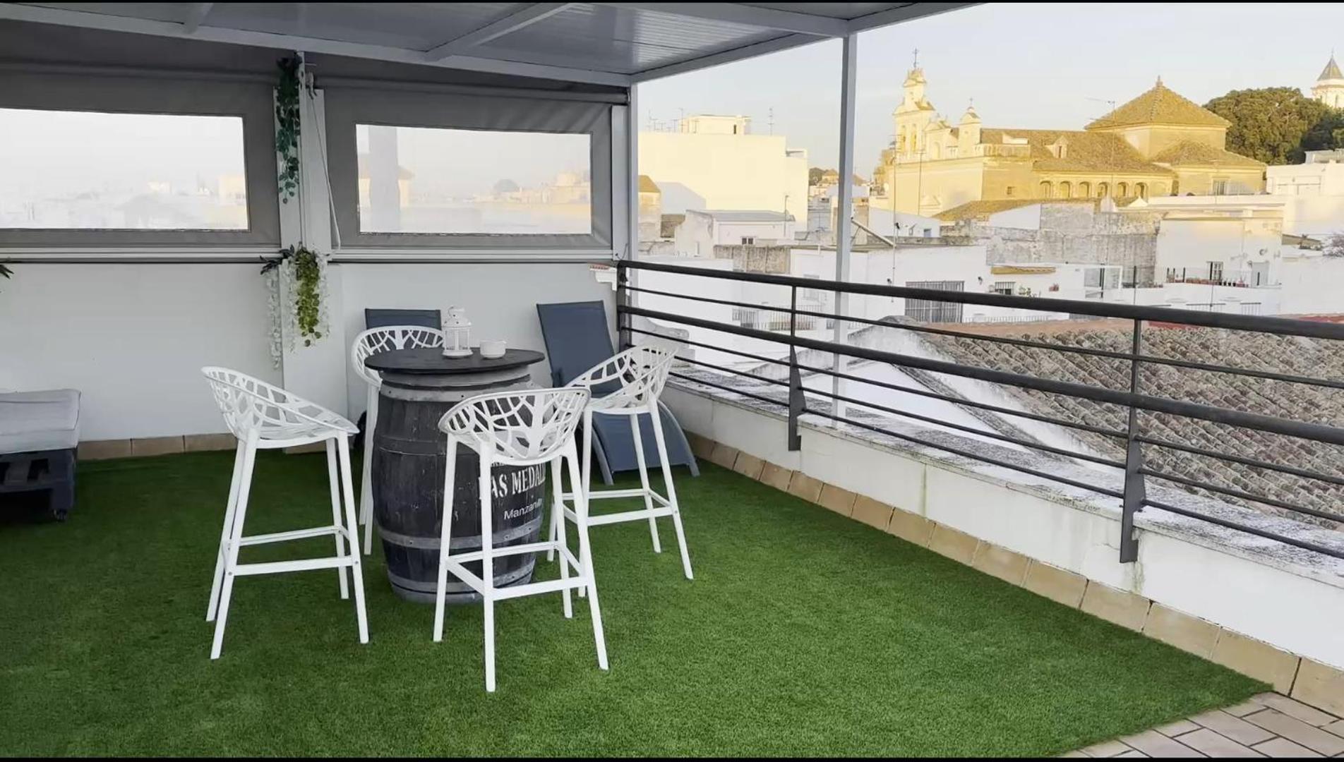 شقة Atico Padre Aldama Centro Y Con Wifi Sanlúcar de Barrameda المظهر الخارجي الصورة